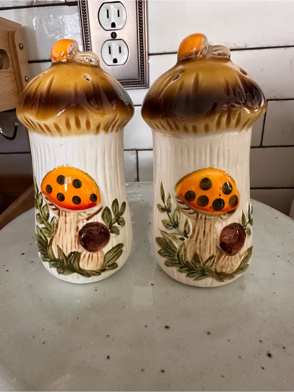 Merry Mushroom sears and roebuck salt and pepper shakers